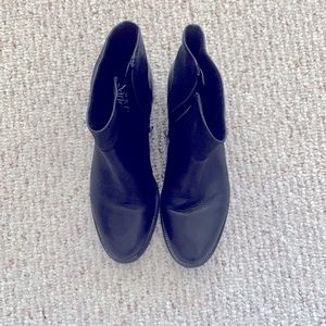 Black, Franco Sarto ankle boots, 9M